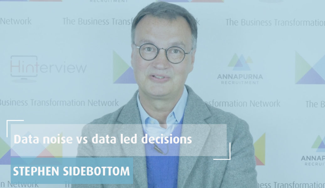 Data Noise vs Data Led Decisions by Stephen Sidebottom Preview